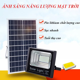 Đèn led năng lượng mặt trời - đèn pha năng lượng mặt trời 25w/45w/65w