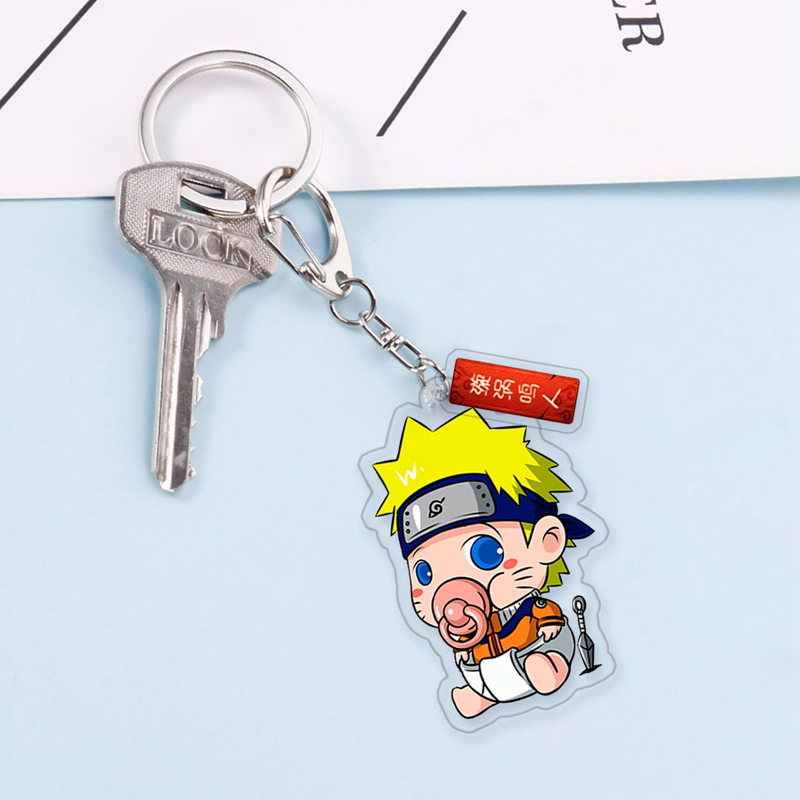 Móc Khóa Acrylic Hình Nhân Vật Naruto