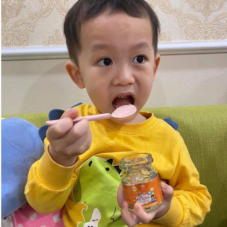 Combo 50 hũ yến cho bé Kids Plus giúp ăn ngon ngủ tốt