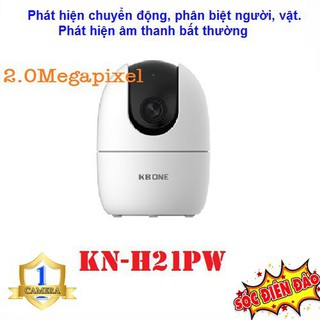 Camera wifi kbone h21pw full hd- camera xoay 360 - kèm thẻ nhớ 32/64/128gb