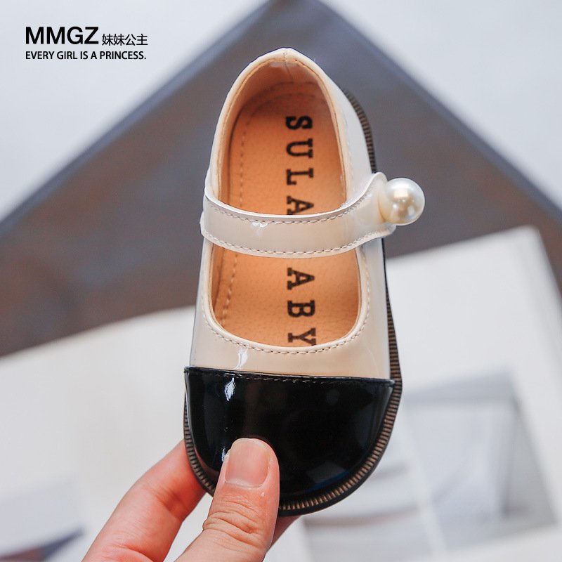 Giày Búp Bê Cho Bé Gái Vitage Da Trơn Từ 1 - 6 tuổi Nhẹ Êm Thời Trang Phong Cách Hàn Quốc