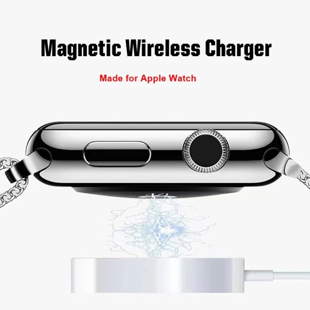 Sạc Usb/Loại C Từ Đồng Hồ Thông Minh Smartwatch Cho Apple Watch7/6/5/4/3/2/1-Bảo Hành 12 Tháng 1 Đổi 1-1 Trao Đổi