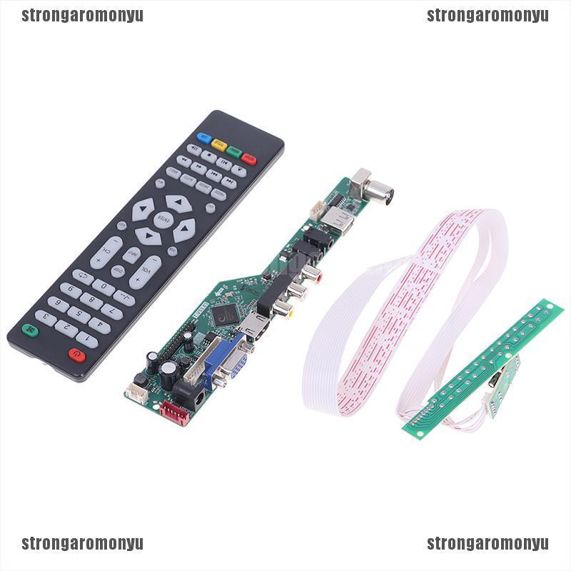 Bảng mạch chủ điều khiển TV LCD T.V53.03 Analog (str) giao diện PC / VGA / HDMI / USB đa năng thông dụng