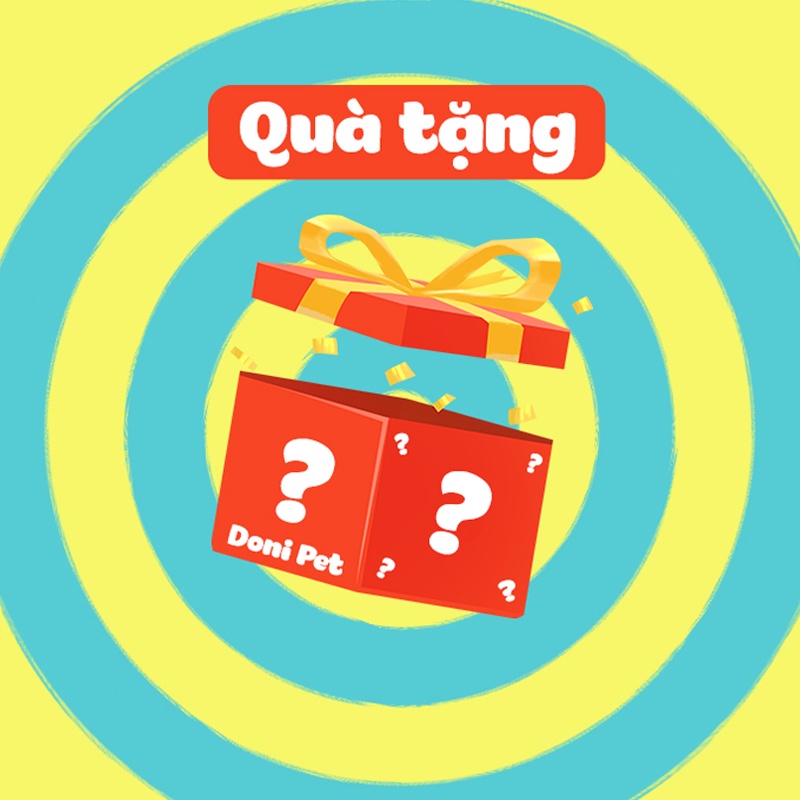 Quà đặc biệt cửa hàng thú cưng Doni Pet