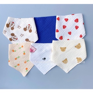 YẾM XÔ TAM GIÁC 4 LỚP SIÊU MỀM MẠI NHIỀU HÌNH CHO BÉ