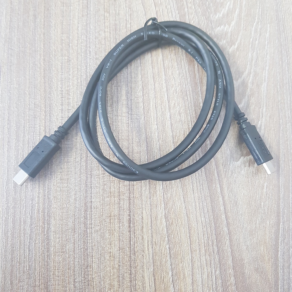 Cáp Type-c  dài 1m hỗ trợ sạc PD 60w, 4k60hz, HDR 10 có hỗ trợ Thunderbolt 4 kết nối màn hình Type-c