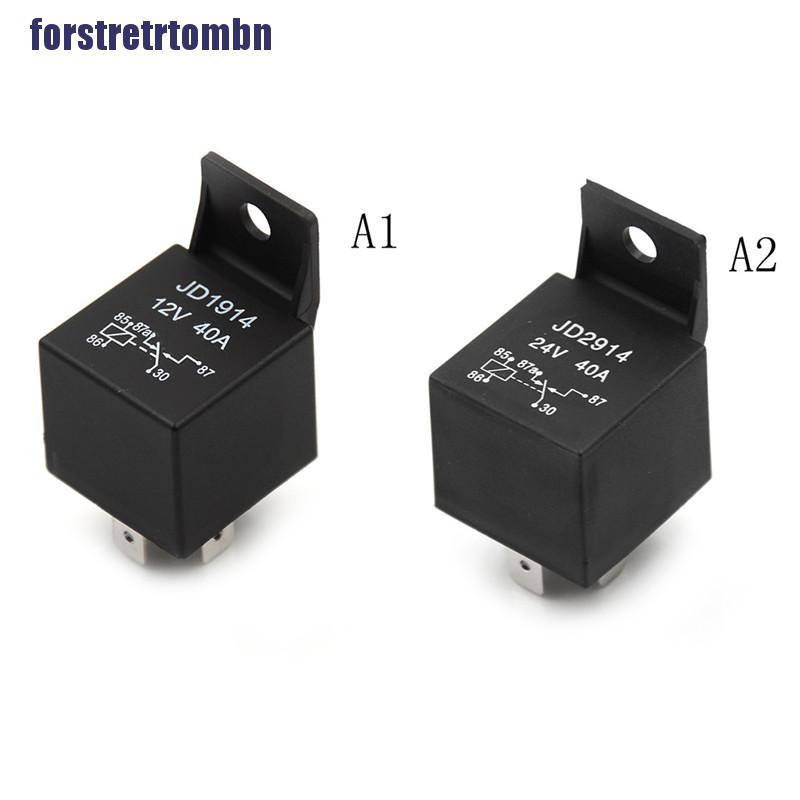 Rơ Le 5 Pin 40a Dc 12v / 24v Cho Xe Hơi