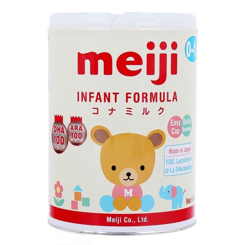 [Quà Tặng] Sữa Meiji Số 0, Số 9 Nhập Khẩu (date 2022)