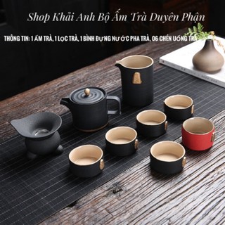 Bộ Ấm Trà Hữu Duyên 2020 Gốm Sứ Cao Cấp.