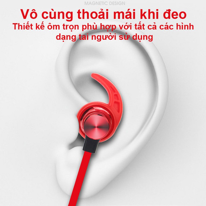 Tai nghe Bluetooth XT-33 Sử dụng công nghệ chống ồn CVC 6.0 - NK