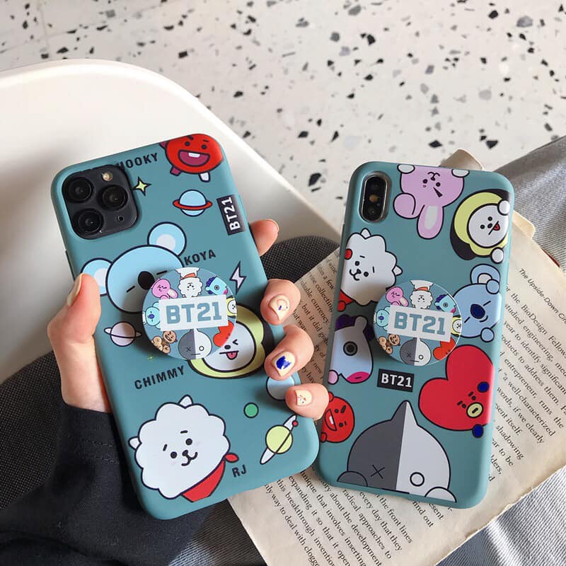 ỐP LƯNG BT21 & POPSOCKET