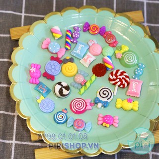 Combo sỉ 30/50/100 Charm trang trí Slime siêu đẹp