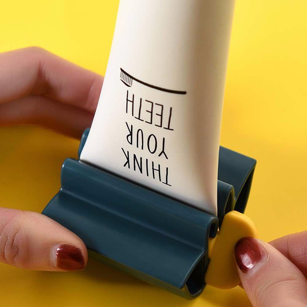 Dụng Cụ Nặn Kem Đánh Răng Bằng Nhựa Dạng Ấn Tiện Dụng