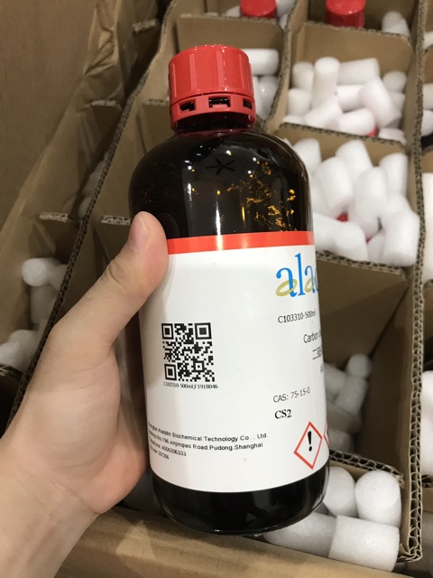 Hoá chất Carbon disulfide CAS 75-15-0 CS2 chai 500ml