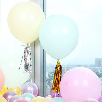 Bong Bóng Cao Su 18 Inch Màu Sắc Ngọt Ngào Trang Trí Tiệc