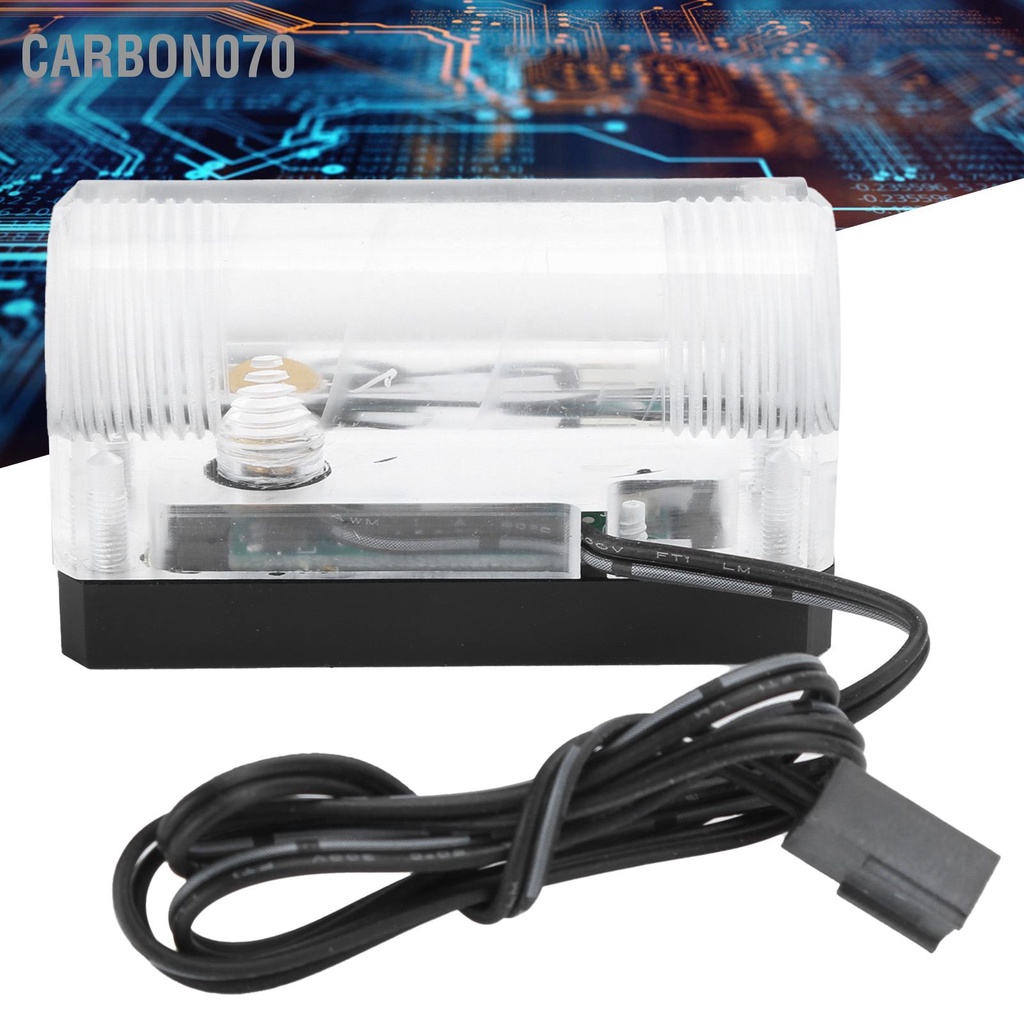 Carbon070 Màn hình nhiệt độ làm mát bằng nước trên PC Phát hiện thông minh tinh thể lỏng VA Nhỏ 3pin G1 / 4