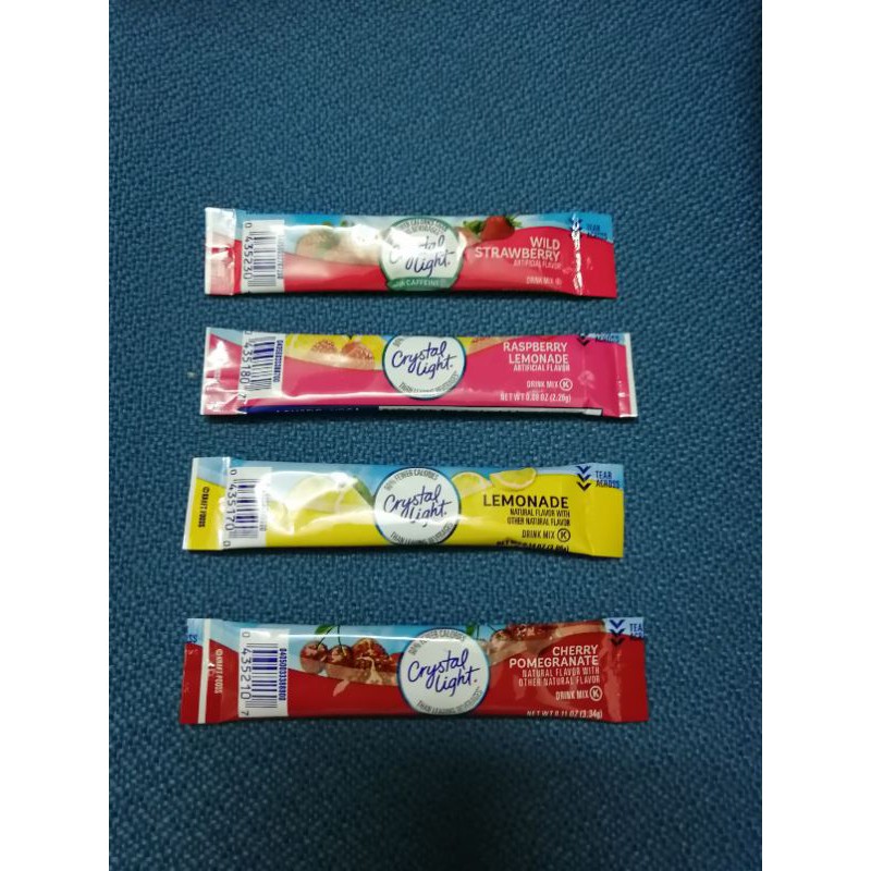 Bột pha nước trái cây Crystal Light cho người ăn keto / das / lowcarb