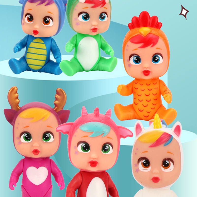 Set 6 Món Đồ Chơi Uống Nước Mini Cho Nhà Búp Bê