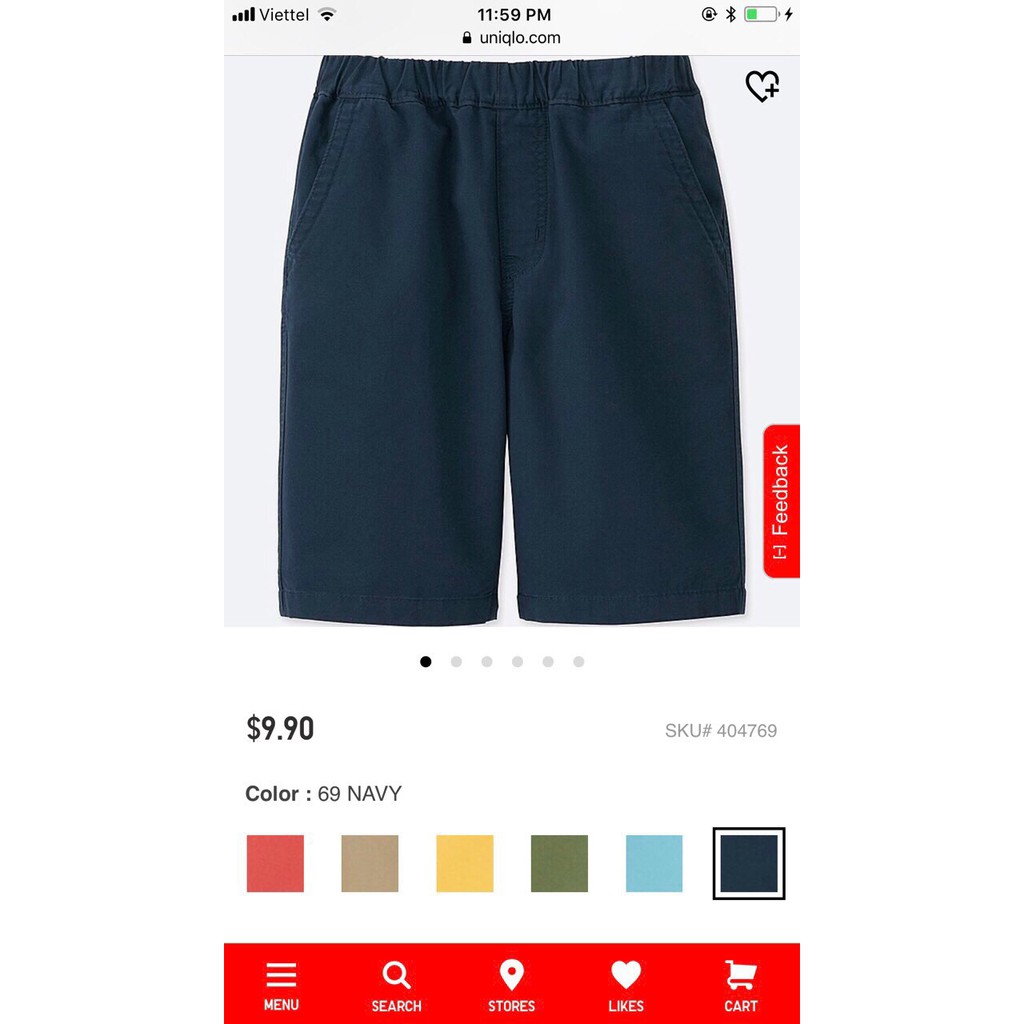 Quần kaki bé trai Uniqlo size 2-12