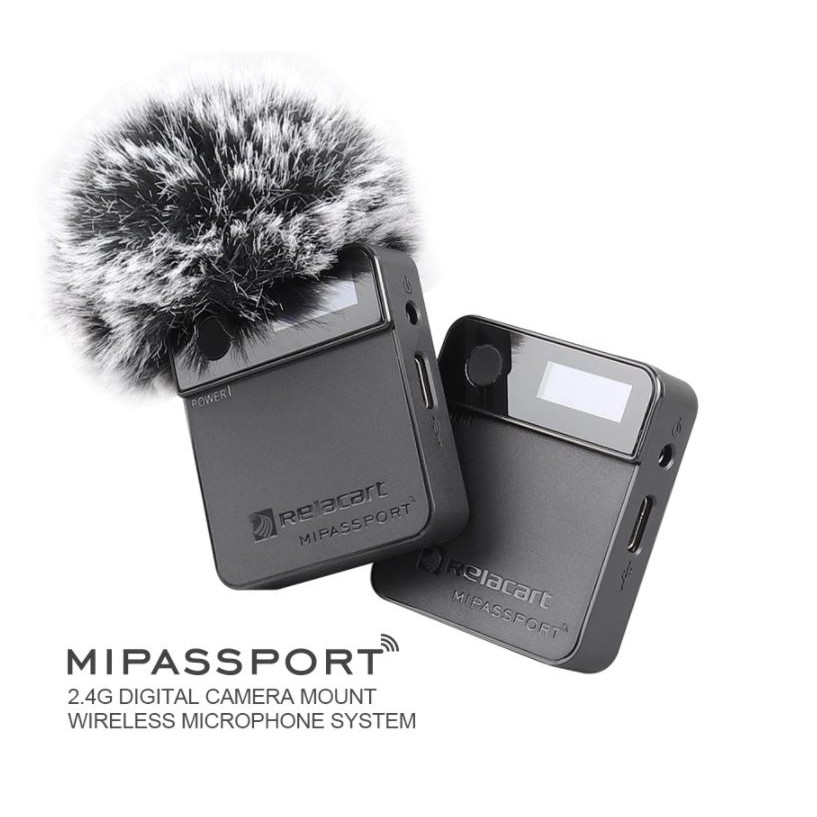 [Mã 152ELSALE hoàn 7% đơn 300K] Micro ghi âm không dây RELACART MIPASSPORT Mi1 thumbnail