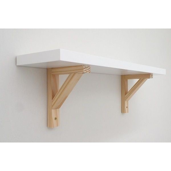 Bộ chân kệ gỗ treo tường, eke gỗ, giá đỡ chữ L / HUY_Decor -QTShop