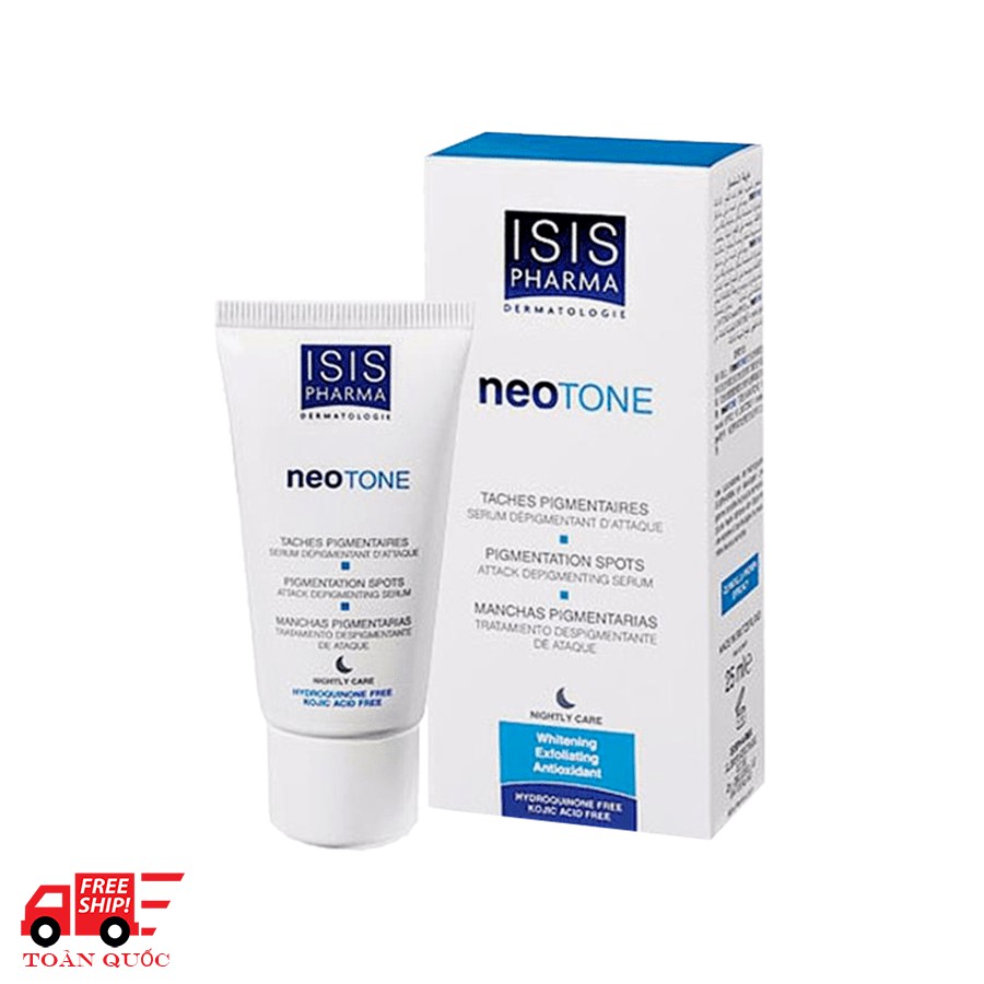 Kem hỗ trợ điều trị nám da tàn nhang ISIS Pharma Neotone Sensitive 30ml