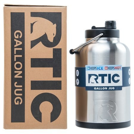 Bình giữ nhiệt Mỹ RTIC 1L9 / 3L8 bằng thép không gỉ - RTIC Half Gallon Jug Stainless Steel