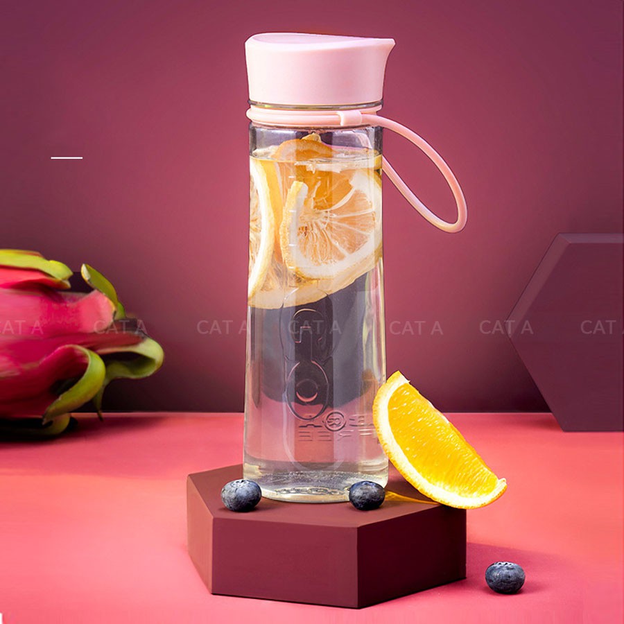 Bình đựng nước, bình nước bằng Nhựa BPA FREE MIGO Cao cấp - 1521 - An toàn, trong suốt, có rây lọc, quai xách TA4 | BigBuy360 - bigbuy360.vn