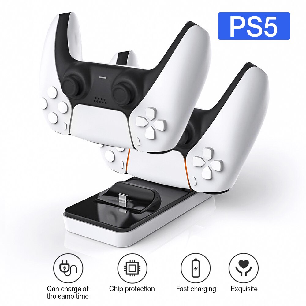 Đế Sạc Nhanh Không Dây Cho Tay Cầm Chơi Game Ps5 Sony Playstation 5