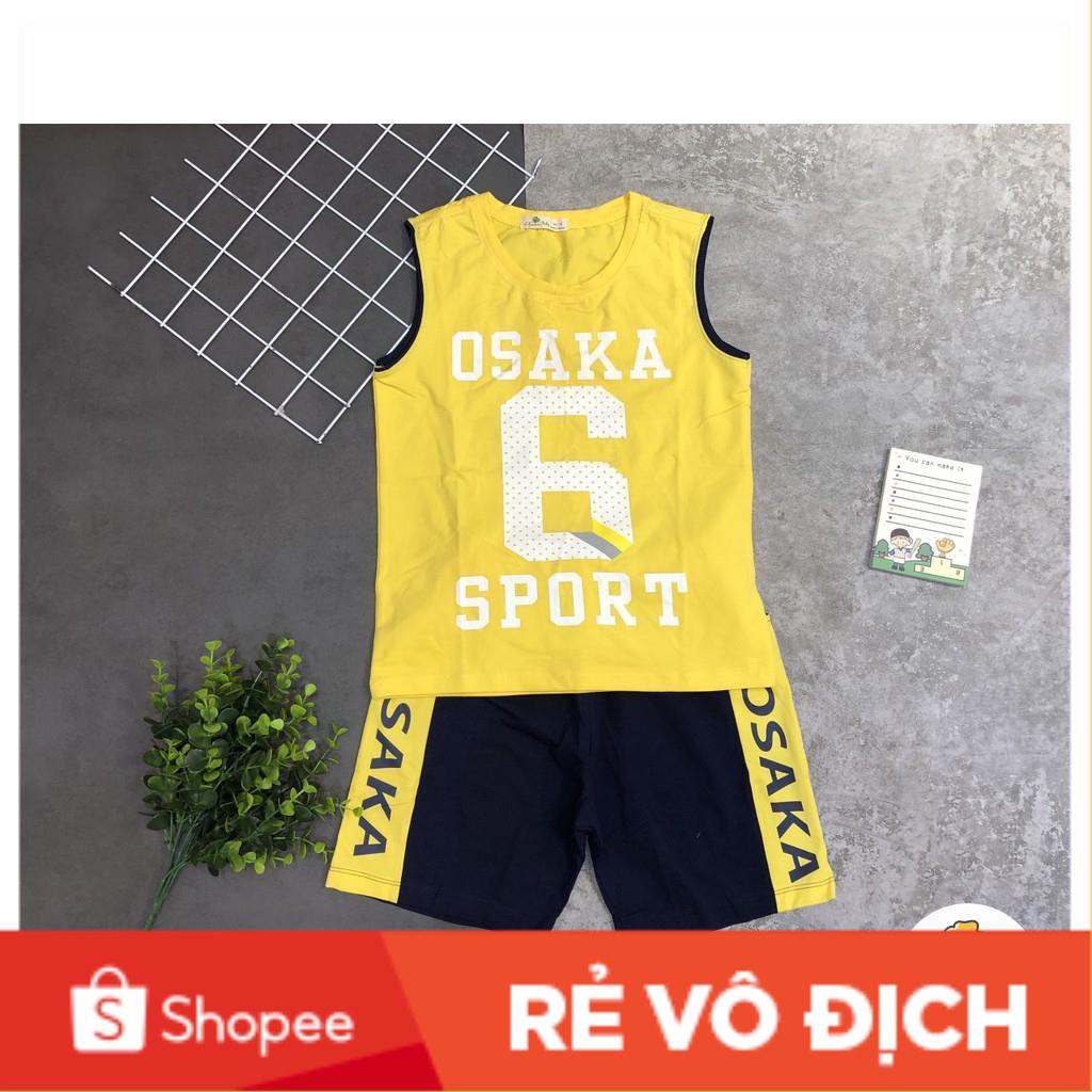 [Bộ size đại quá rẻ] Bộ bé trai Osaka 06 size 9-14T ( 26kg - 42kg). Chất cotton mềm mịn, thoáng mát, không bai