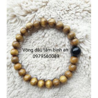 Vòng dâu tằm người lớn mệnh Mộc 8mm