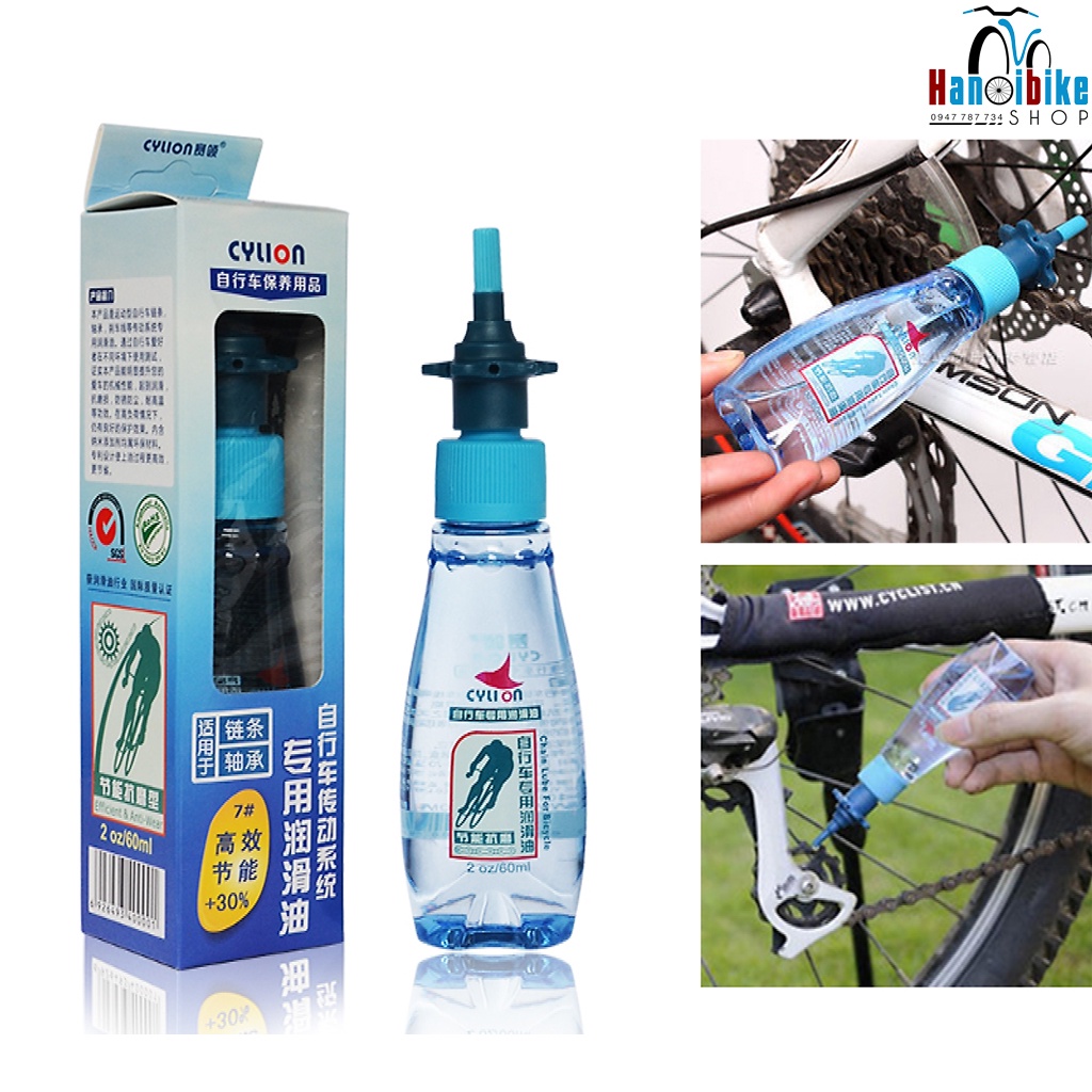 Dầu tra xích líp xe đạp Cyclion có bánh răng