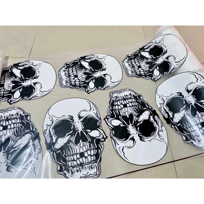 Hình Ủi Nhiệt Nirvana, Đầu lâu xương sọ, Chó Pug, Xe,… Hottrend đẹp