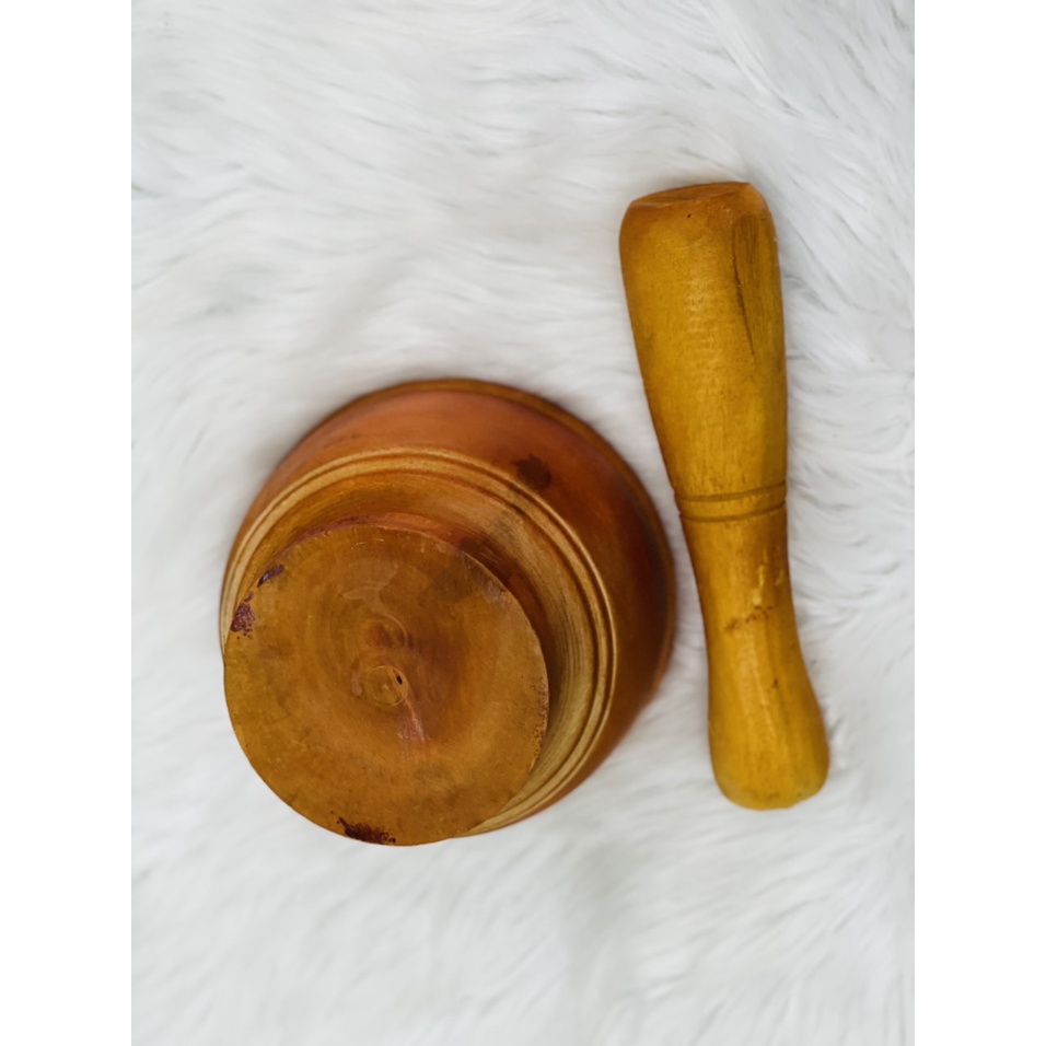 Cối + chài Gỗ đâm tiêu Thái Bình