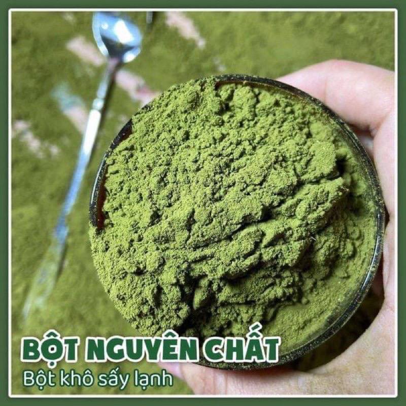 Bột Diếp Cá sấy lạnh 100% Organic , Mặt nạ diếp cá hữu cơ giảm mụn, trắng da, mờ thâm sạm ZuZu