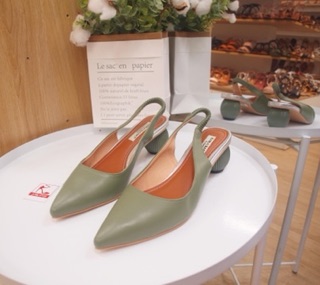 SANDAL ZR SLINGBACK GÓT TRÒN 5P