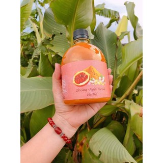 (Ưu Đãi) Cốt Rượu Gừng Nghệ Hạt Gấc Hạ Thổ Giảm Eo, Giảm Mỡ Bụng, Giúp Da Trắng Hồng Sau Sinh