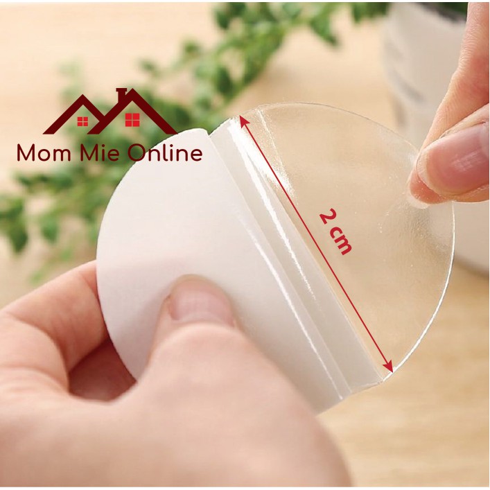 Set miếng dán chuyên dụng hai mặt tiện dụng, đường kính 2cm - D108