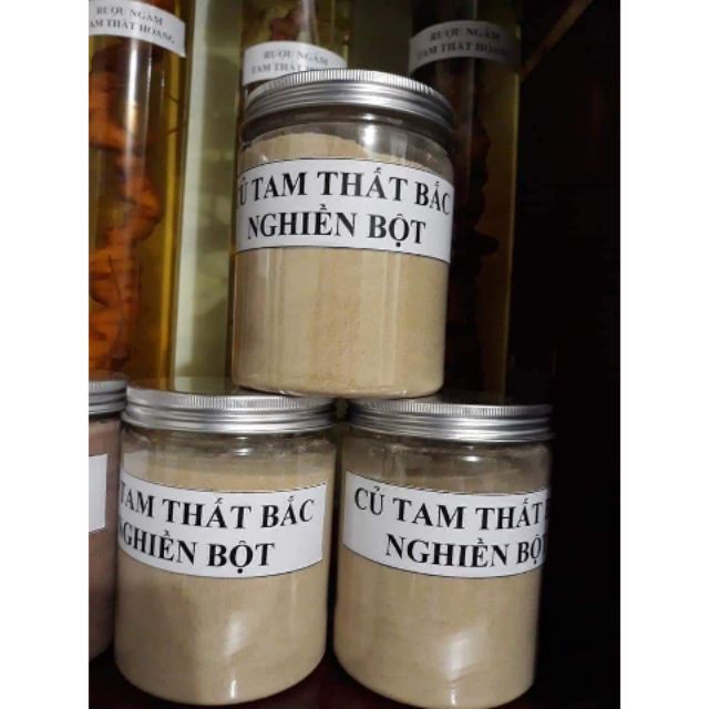 100g bột tam thất bắc nghiền mịn