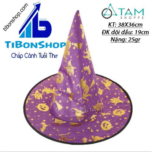 Trang Phục hóa Trang halloween-Nón Phù Thủy 09 | BigBuy360 - bigbuy360.vn