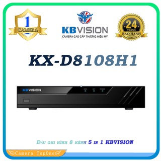 Đầu ghi hình 8 kênh 5 in 1 kbvision kx-d8108h1