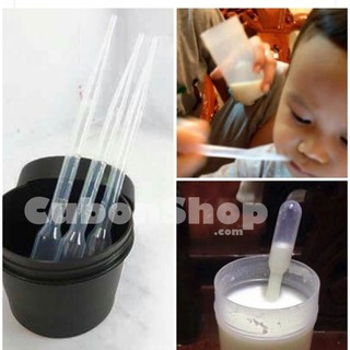 Sỉ 100 Ống bón sữa nhỏ thuốc cho bé không chịu bú bình an toàn chống sặc tiệt trùng Pitppet 3ml