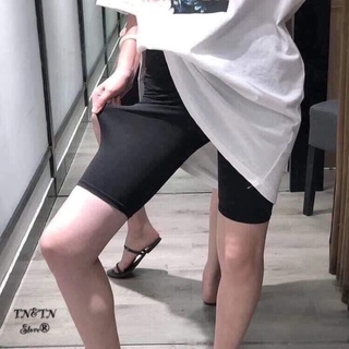 Quần legging lửng chất thun co giãn cho nữ