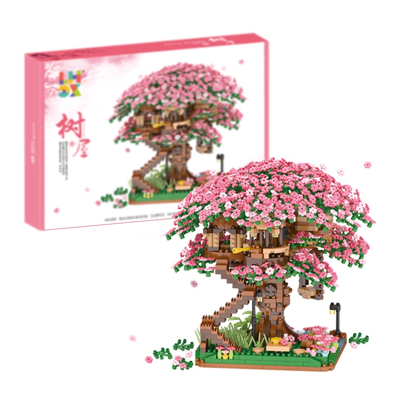 - Bộ Đồ Chơi Lắp Ghép xếp hình Hoa Mai, Lắp Ráp Cây Cảnh