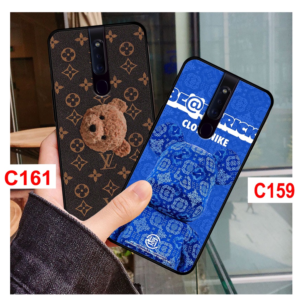 Ốp lưng Oppo F11 - F11 Pro in hình gấu bearbrick thời trang cao cấp. Ốp oppo rẻ bền đẹp.