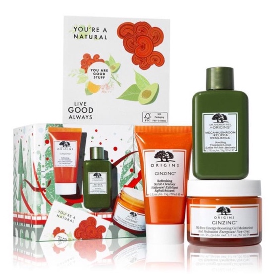 Bộ 3 Origins gồm kem dưỡng ẩm, lotion và sữa rửa mặt chính hãng giá siêu ưu đãi