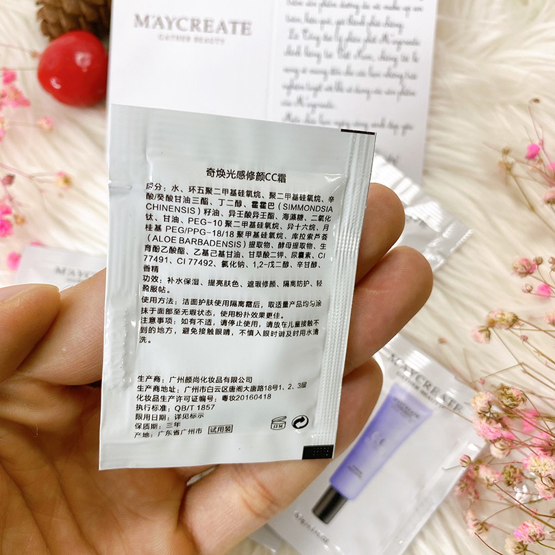 Kem Nền BB Cream Dùng Thử Maycreate Hàng Nội Địa Trung. | BigBuy360 - bigbuy360.vn