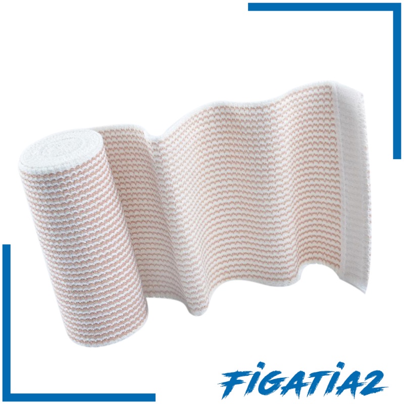 [FIGATIA2] Elastic Bandage Sports Injury Protection Compression Wrap Brace Roll 3 Inch