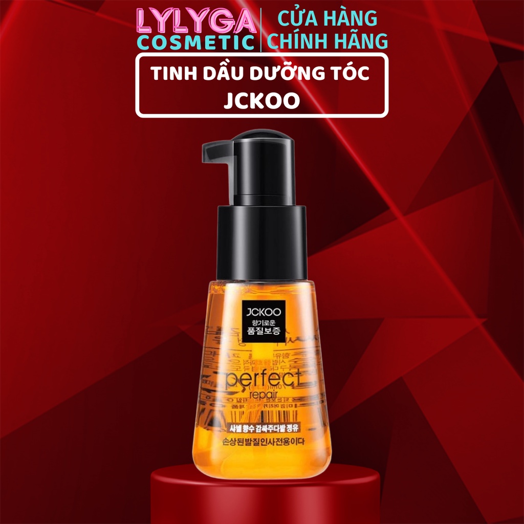 Tinh dầu dưỡng tóc JCKOO Perfect Repair 70ml Serum Phục hồi Tóc uốn, nhuộm, tóc hư tổn khô xơ giữ nếp, mượt tóc TD08