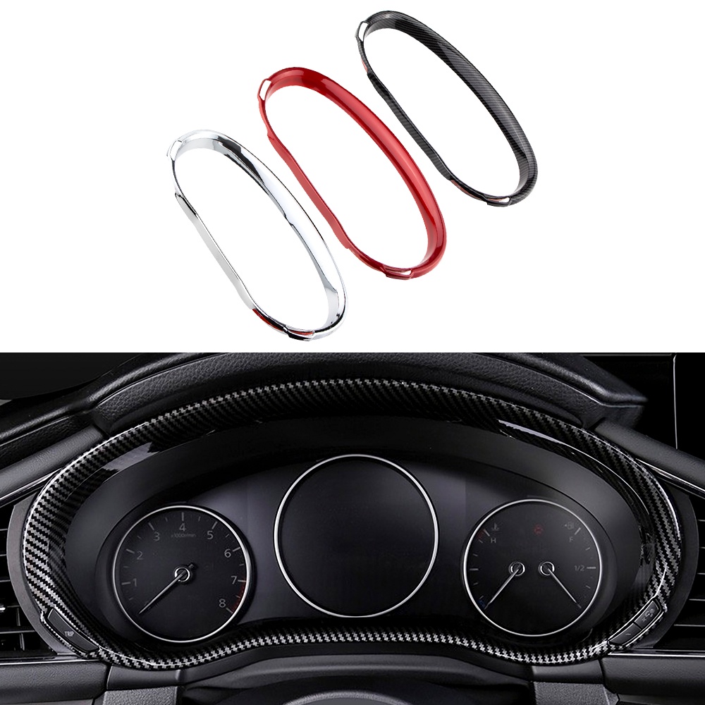 Khung Dán Bảng Điều Khiển Bằng Sợi Carbon Cho Mazda Axela 3 2020 2021